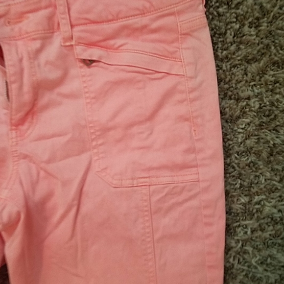 American Eagle Outfitter light orange size 10 jean - Picture 3 of 3